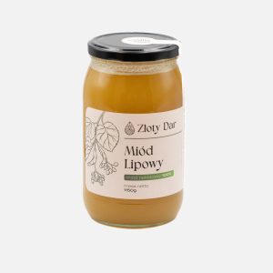 Miód Lipowy 1150g - Złoty Dar