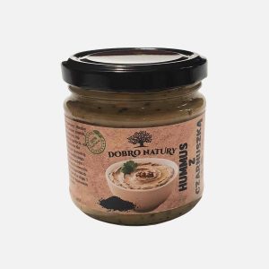 Hummus z czarnuszką 200g - Dobro Natury