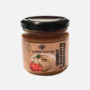 Hummus z suszonymi pomidorami 200g - Dobro Natury