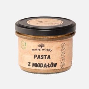 Pasta z migdałów 100% 200g - Dobro Natury