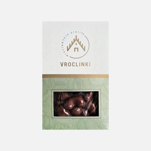 Orzechy nerkowca w mlecznej czekoladzie z chili 100g - VROCLINKI MANUFAKTURA CZEKOLADY