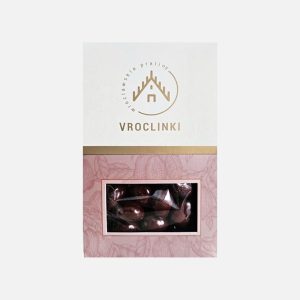 Wiśnie w deserowej czekoladzie 100g - VROCLINKI MANUFAKTURA CZEKOLADY