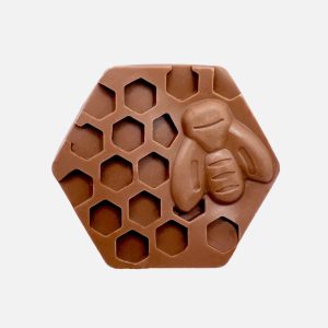 Plaster Miodu z Mlecznej Czekolady 30g - VROCLINKI MANUFAKTURA CZEKOLADY