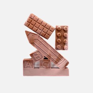 Kredki i Klocki z mlecznej czekolady 35g - VROCLINKI MANUFAKTURA CZEKOLADY