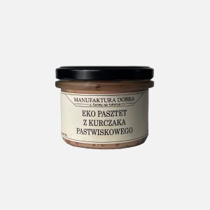 EKO Pasztet z Kurczaka Pastwiskowego 190 g - Manufaktura Dobra