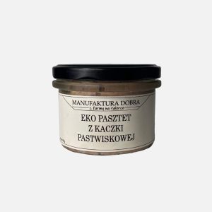 EKO Pasztet z Kaczki Pastwiskowej - 190g - Manufaktura Dobra