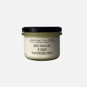 EKO Smalec z Gęsi Pastwiskowej - 160 g - Manufaktura Dobra