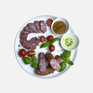 EKO Kiełbasa wieprzowa ze świni pastwiskowej 250 g - Manufaktura Dobra