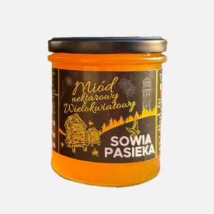 Miód wielokwiatowy 450g - Sowia Pasieka