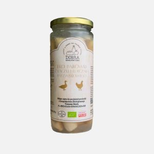 EKO Parówki z Kaczki i Kurczaka Pastwiskowego 450 g - Manufaktura Dobra