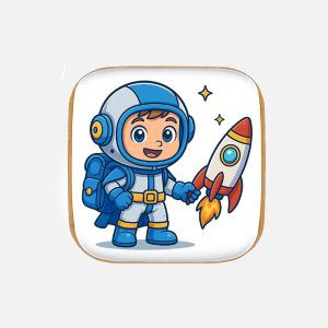 Piernik Na Dzień Chłopaka – ASTRONAUTA (24g) - Vroclinki Manufaktura Czekolady