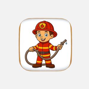 Piernik Na Dzień Chłopaka – STRAŻAK (24g) - Vroclinki Manufaktura Czekolady