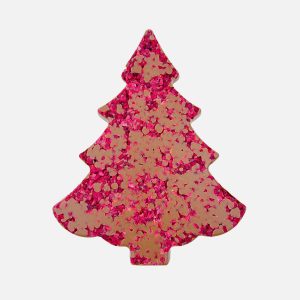 Choinka z mlecznej czekolady z malinami 80g - Vroclinki Manufaktura Czekolady