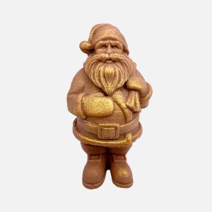 Święty Mikołaj z mlecznej czekolady – figurka (60g) - Vroclinki Manufaktura Czekolady