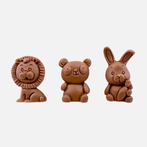 Zwierzątka z mlecznej czekolady (30g) - VROCLINKI MANUFAKTURA CZEKOLADY