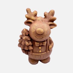 Renifer z mlecznej czekolady – figurka (90g) - VROCLINKI MANUFAKTURA CZEKOLADY