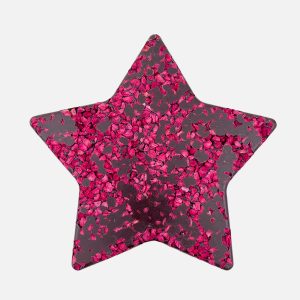 Gwiazdka z deserowej czekolady z malinami (80g) - VROCLINKI MANUFAKTURA CZEKOLADY