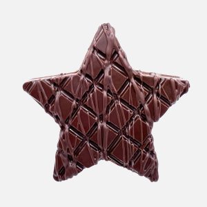 Gwiazdka z deserowej czekolady (25g) - VROCLINKI MANUFAKTURA CZEKOLADY