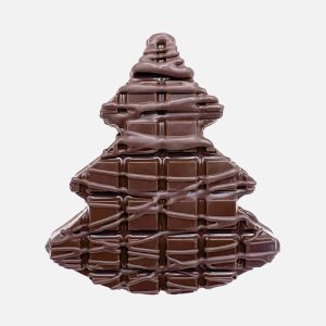 Choinka z deserowej czekolady (25g) - VROCLINKI MANUFAKTURA CZEKOLADY
