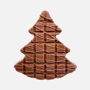 Choinka z mlecznej czekolady (25g) - VROCLINKI MANUFAKTURA CZEKOLADY