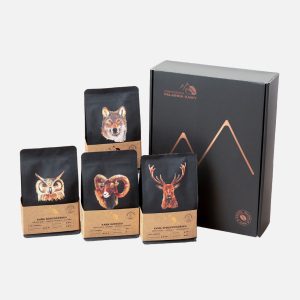 PREZENTOWY ZESTAW KAW 4x250g - Sowiogórska Palarnia Kawy