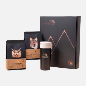 Zestaw KAWA & KUBEK- Sowiogórska Palarnia Kawy