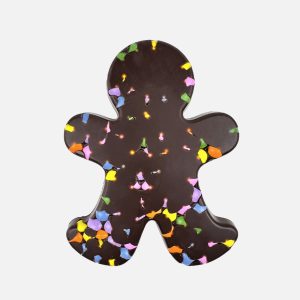 Ciastek z deserowej czekolady z lantilkami (80g) - VROCLINKI MANUFAKTURA CZEKOLADY