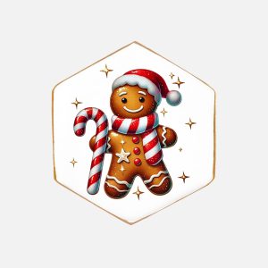 Piernik na Boże Narodzenie – Ciastek I (30g) - VROCLINKI MANUFAKTURA CZEKOLADY