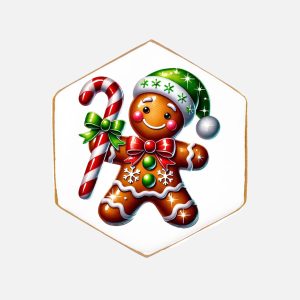 Piernik na Boże Narodzenie – Ciastek II (30g) - VROCLINKI MANUFAKTURA CZEKOLADY