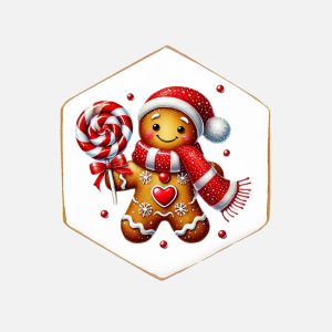 Piernik na Boże Narodzenie – Ciastek III (30g) - VROCLINKI MANUFAKTURA CZEKOLADY