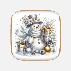 Piernik na Boże Narodzenie – Bałwan II (50g) - VROCLINKI MANUFAKTURA CZEKOLADY