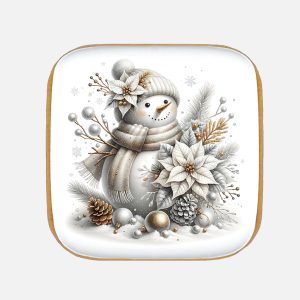 Piernik na Boże Narodzenie – Bałwan IV (50g) - VROCLINKI MANUFAKTURA CZEKOLADY