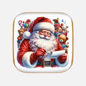 Piernik na Boże Narodzenie – Święty Mikołaj z zabawkami (50g) - VROCLINKI MANUFAKTURA CZEKOLADY