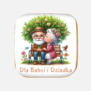 Piernik dla Babci i Dziadka IV (50g) - VROCLINKI MANUFAKTURA CZEKOLADY