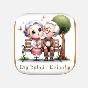 Piernik dla Babci i Dziadka V (50g) - VROCLINKI MANUFAKTURA CZEKOLADY