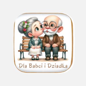 Piernik dla Babci i Dziadka VI (50g) - VROCLINKI MANUFAKTURA CZEKOLADY