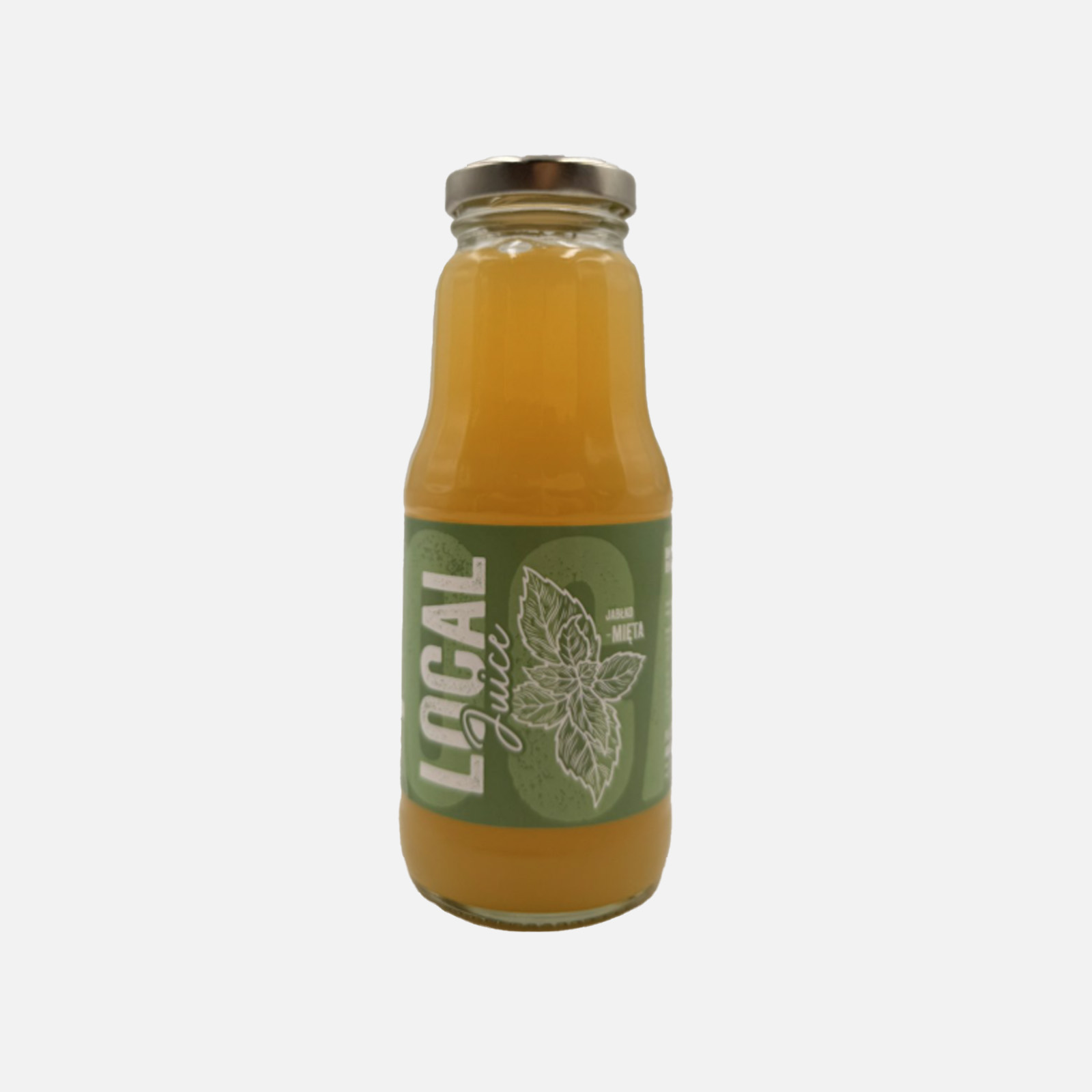 Local Juice sok tłoczony na zimno Jabłko-Mięta 300ml - Dolnośląskie Produkty Regionalne