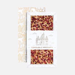 Czekolada Biała z Wrocławia 80g (różne smaki do wyboru) - VROCLINKI MANUFAKTURA CZEKOLADY