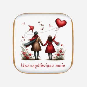 Piernik na Walentynki X (50g) - VROCLINKI MANUFAKTURA CZEKOLADY