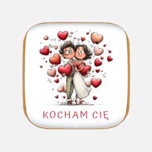 Piernik na Walentynki XII (50g) - VROCLINKI MANUFAKTURA CZEKOLADY