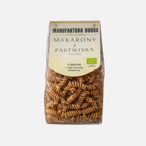 EKO Makarony z Pastwiska – Świderek ORKISZOWY 5-jajeczny 250g - Manufaktura Dobra