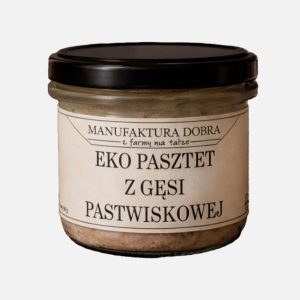 EKO Pasztet z Gęsi Pastwiskowej 190g - Manufaktura Dobra